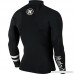 Hurley Men's Fusion 101 Swin Jacket in Black B0167TPHJ6